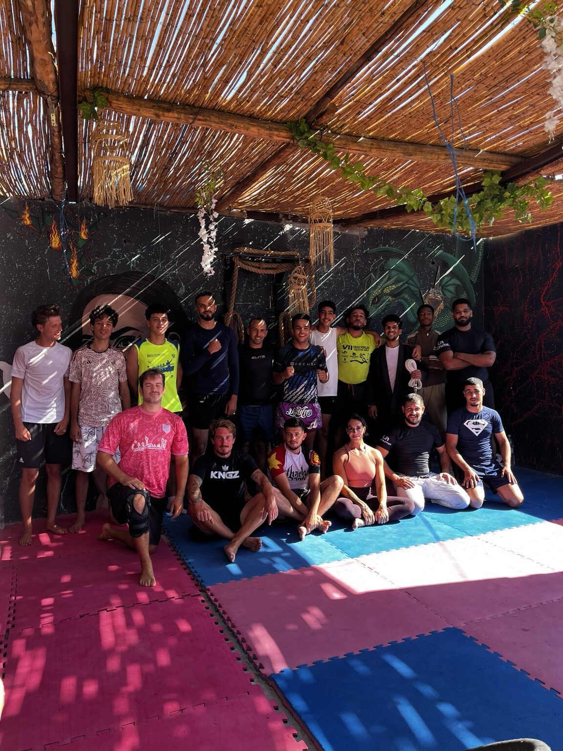 Community BJJ open mat at Limitless Dojo, Tamraght
